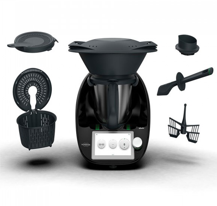 Bimby TM6 NERO Sparkling Limited Edition Robot Cucina