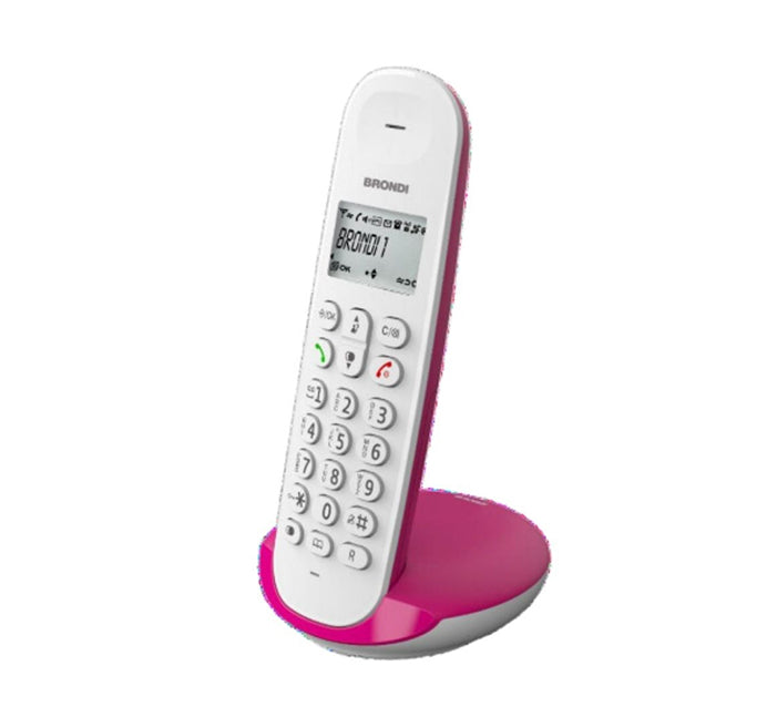 Cordless Telephone Brondi Lotus White