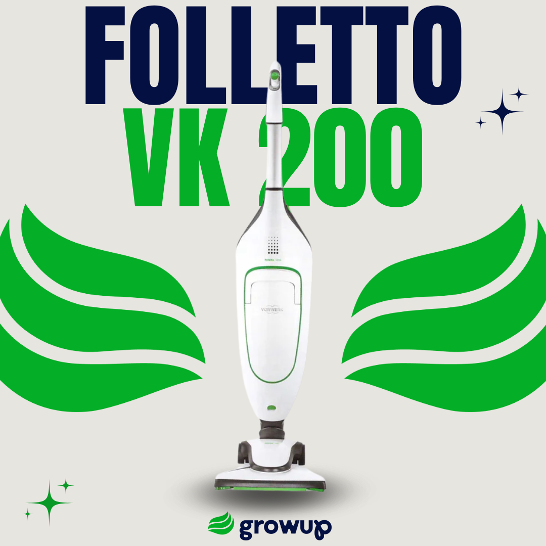 Folletto VK 200 Aspirateur vertical Balai électrique Vorwerk (reconditionné) 