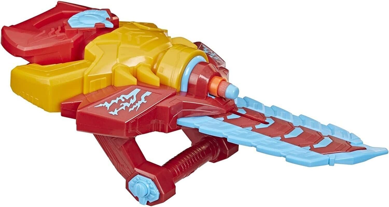 Marvel Avengers Mech Strike Monster Hunters-Lanciatore Spada di Iron Man Multicolore, One Size, F4378