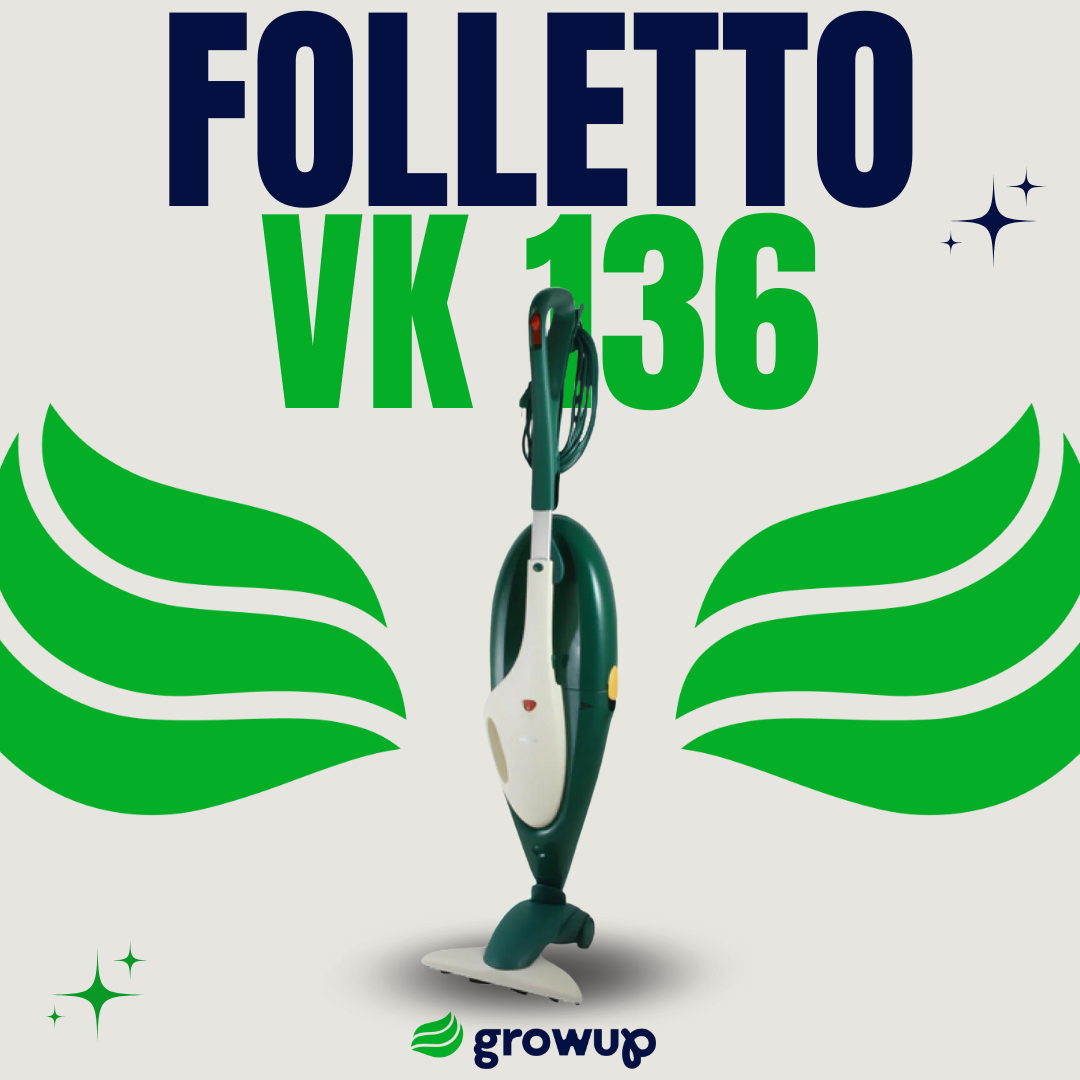 Folletto VK 136 Aspirateur vertical Balai électrique Vorwerk (reconditionné) 