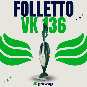 Folletto VK 136 Aspirateur vertical Balai électrique Vorwerk (reconditionné) 