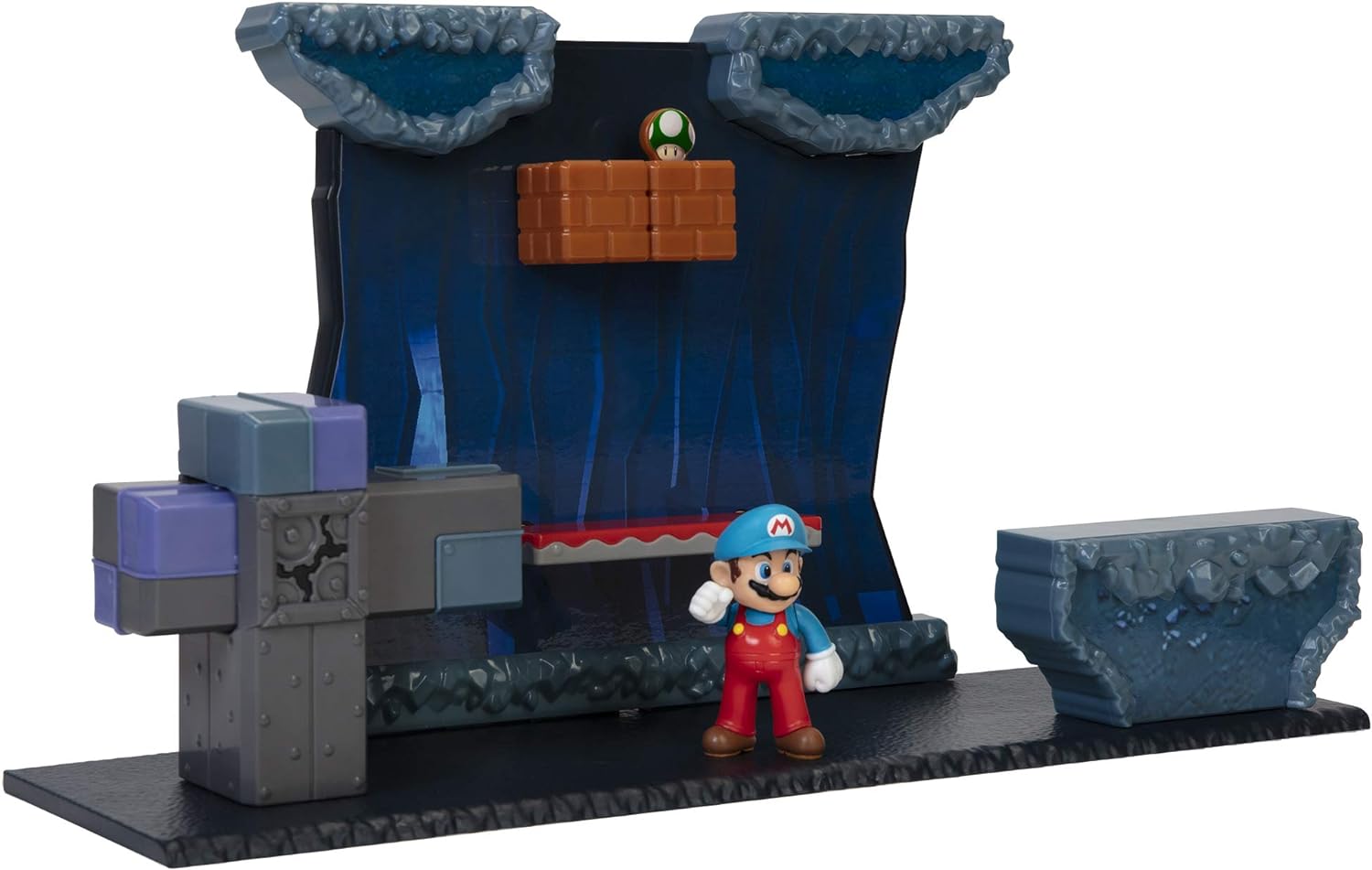 Nintendo - Playset Super Mario Underground, include Mario e i personaggi del videogioco, idea regalo per bambini e collezionisti, consigliato dai 3 anni in su