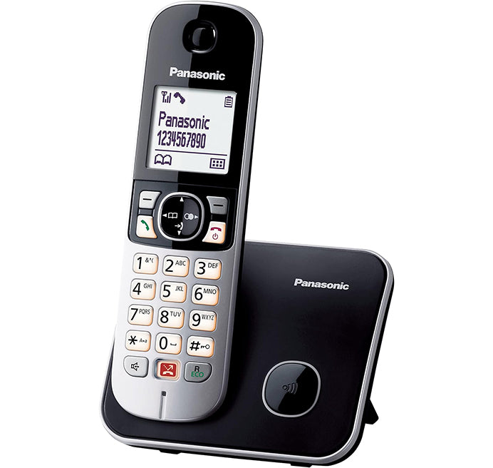 Telefono Fisso Panasonic Corp. KX-TG6851S 1,8' LCD Nero
