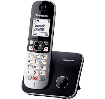 Landline Telephone Panasonic Corp. KX-TG6851S 1.8' LCD Black