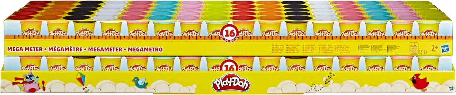 PLAYDOH MAGA METER 16 Barattoli