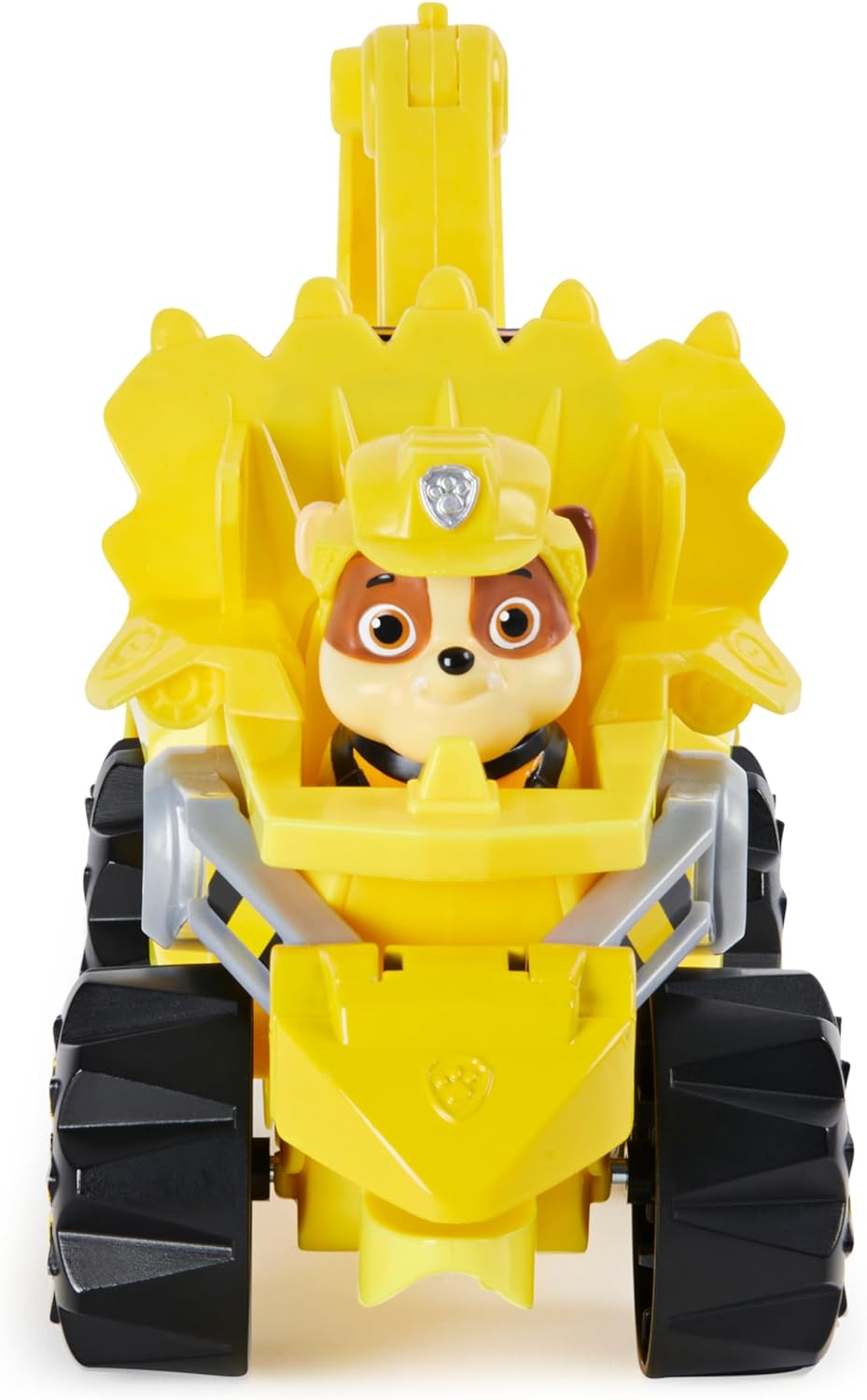 Paw Patrol  Veicolo Dino Rescue di Marshall  Bulldozer Motore a retrocarica  Personaggio Dinosauro Misterioso Inclusi  Giochi Bambini dai 3 Anni in su