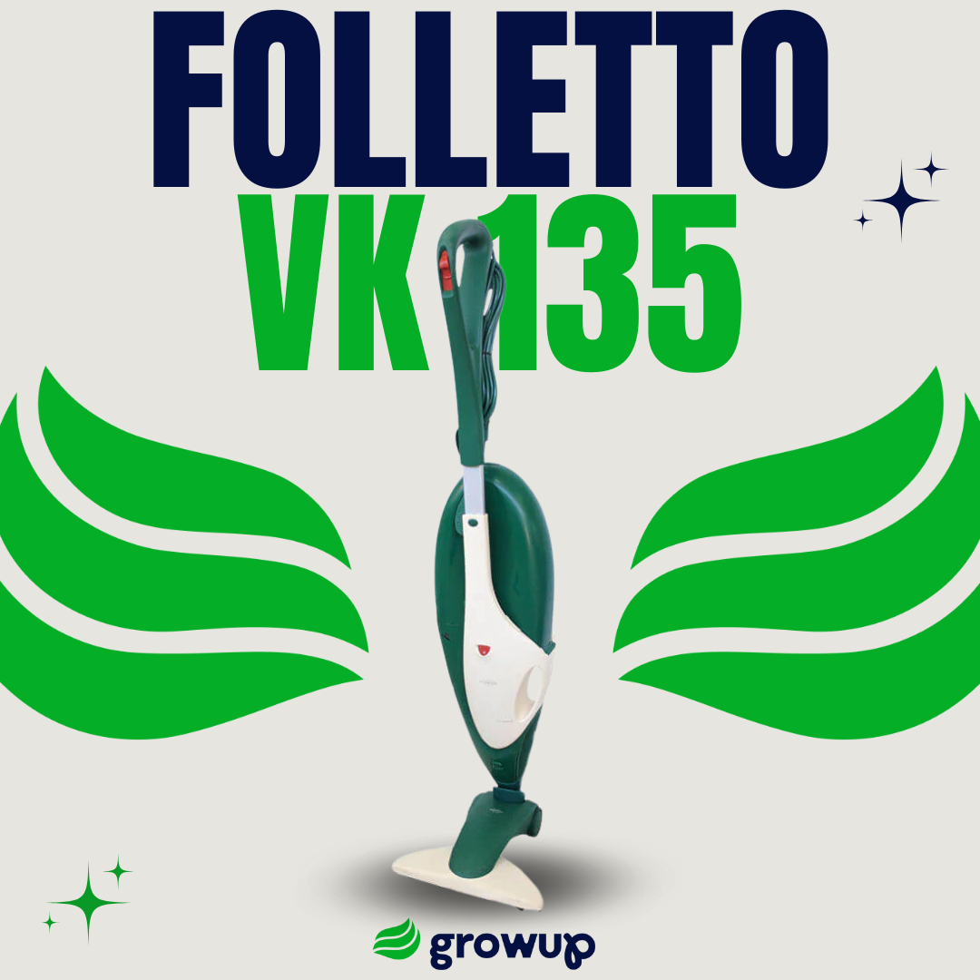 Folletto VK 135  Aspirapolvere Verticale Scopa Elettrica Vorwerk (ricondizionato)