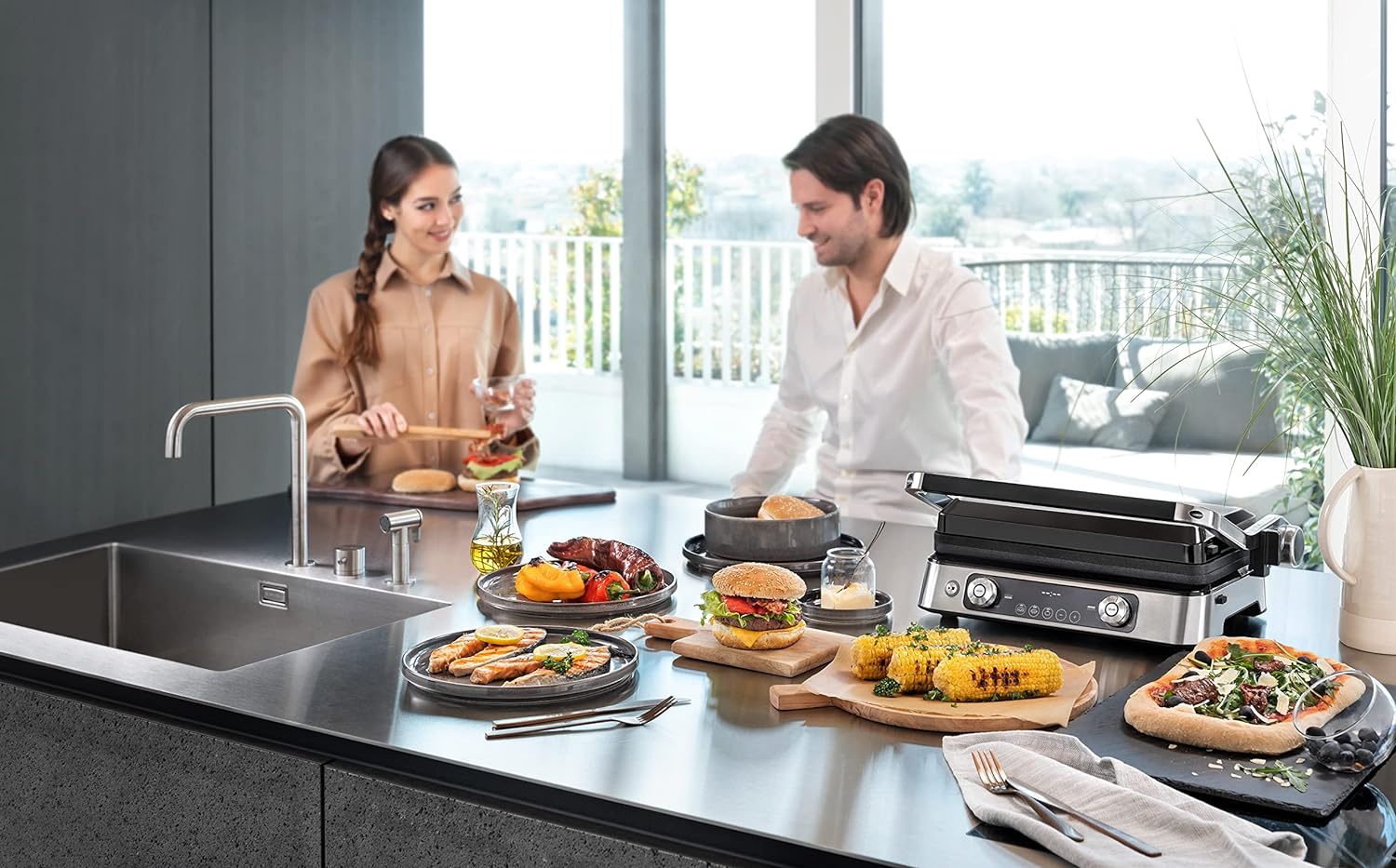 De Longhi Bistecchiera Multi Grill 2200W