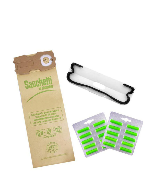 Combo Folletto VK 121 + Battitappeto ET340 (ricondizionato)