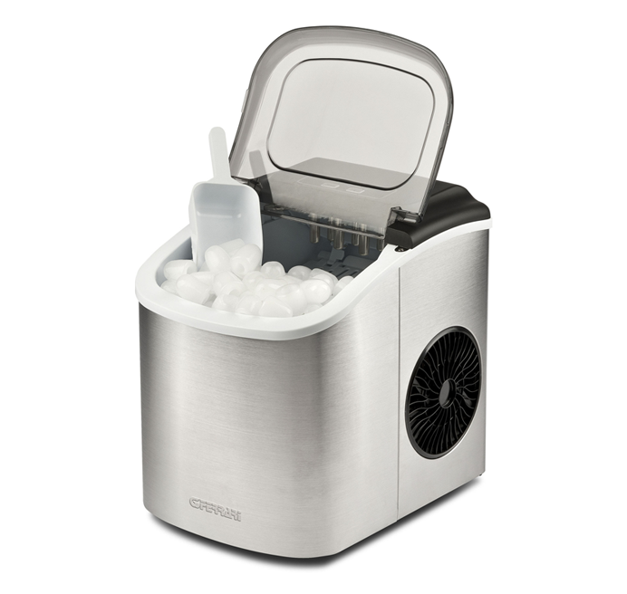 Fabbricatore di Ghiaccio 2 Misure cubetti 12kg 24h Casa Cucina 1400 cubetti