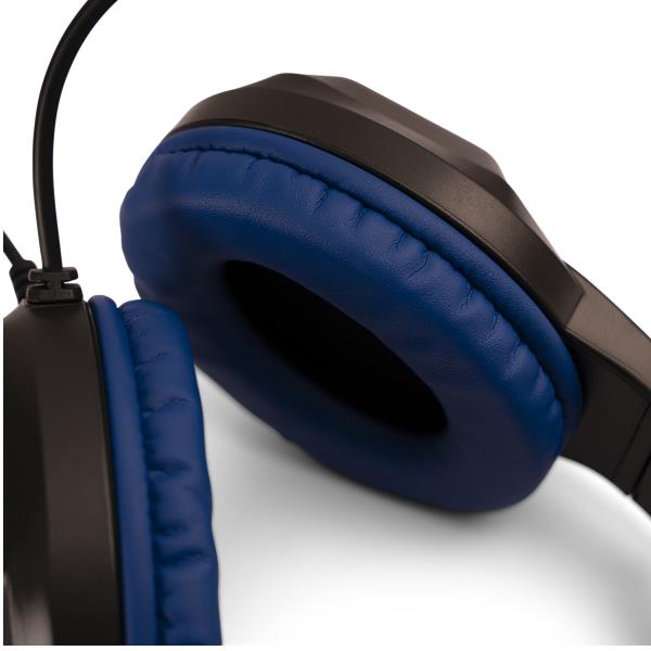 Casque de jeu Sparco avec fil de 2 m et microphone réglable et lumières LED