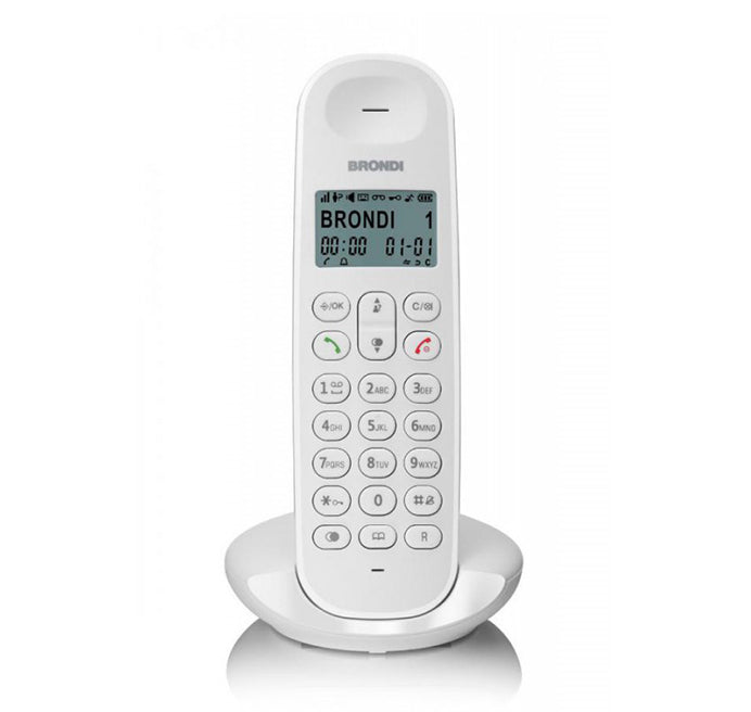 Cordless Telephone Brondi Lotus White