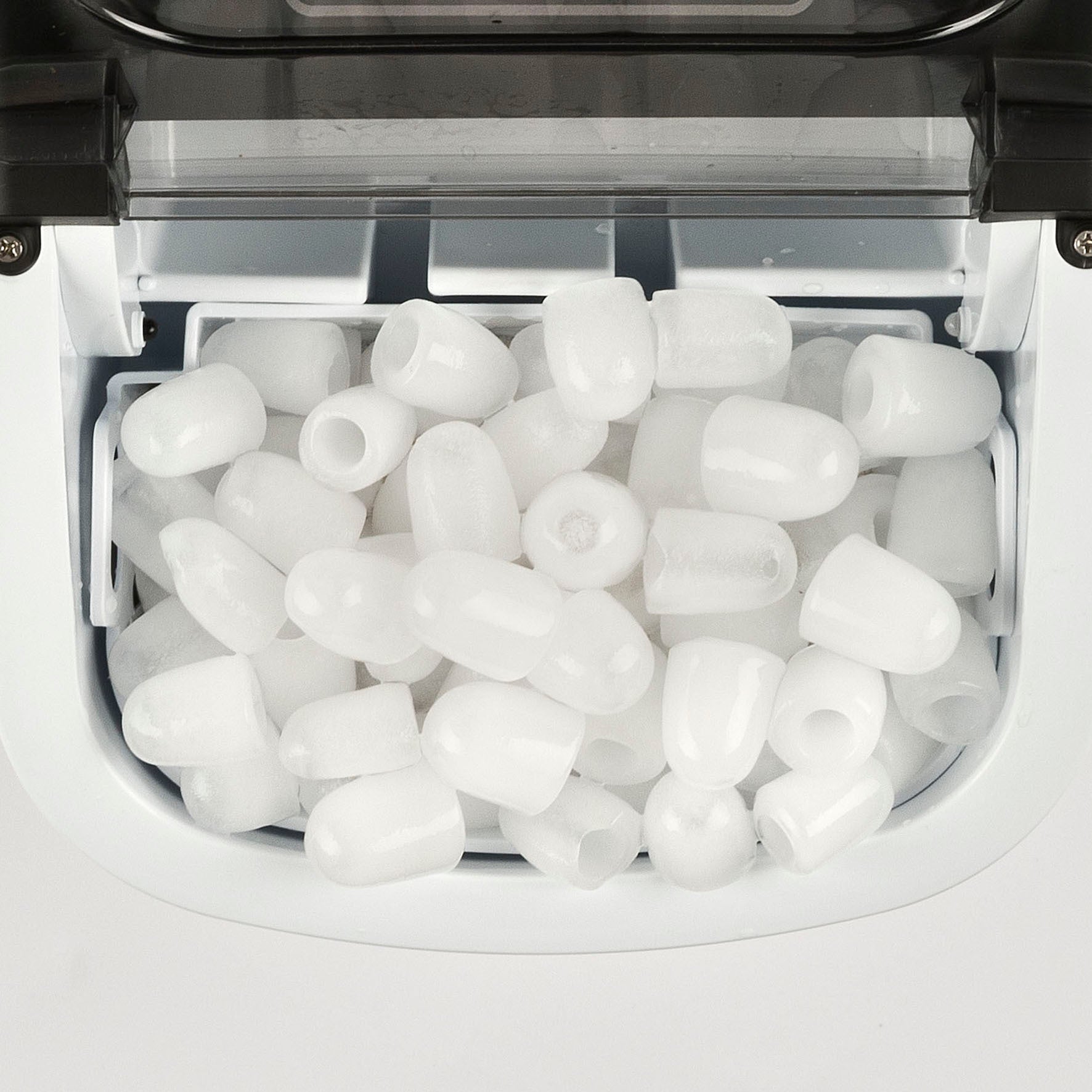 Fabbricatore di Ghiaccio 2 Misure cubetti 12kg 24h Casa Cucina 1400 cubetti