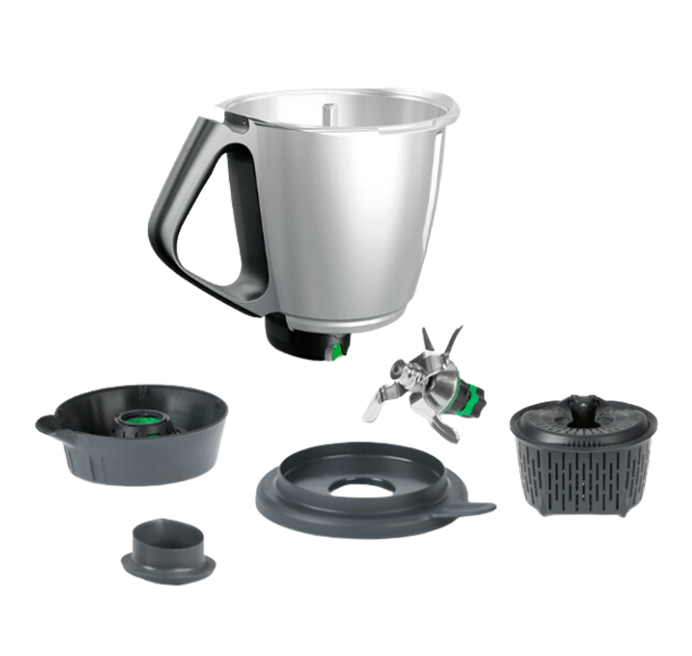 Boccale Completo TM6 Boccale Coltelli Cestello Ghiera Accessorio Vorwerk