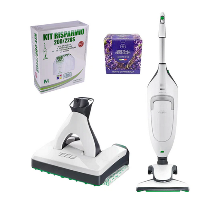 Combo Folletto VK 220S + Lavapavimenti SP600 (ricondizionato)