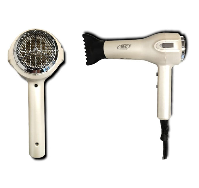 Hairdryer Mc HD-2200 PRO Professional hairdryer with AC motor 2 speeds 3 temperatures Power 1800W 2 nozzles included