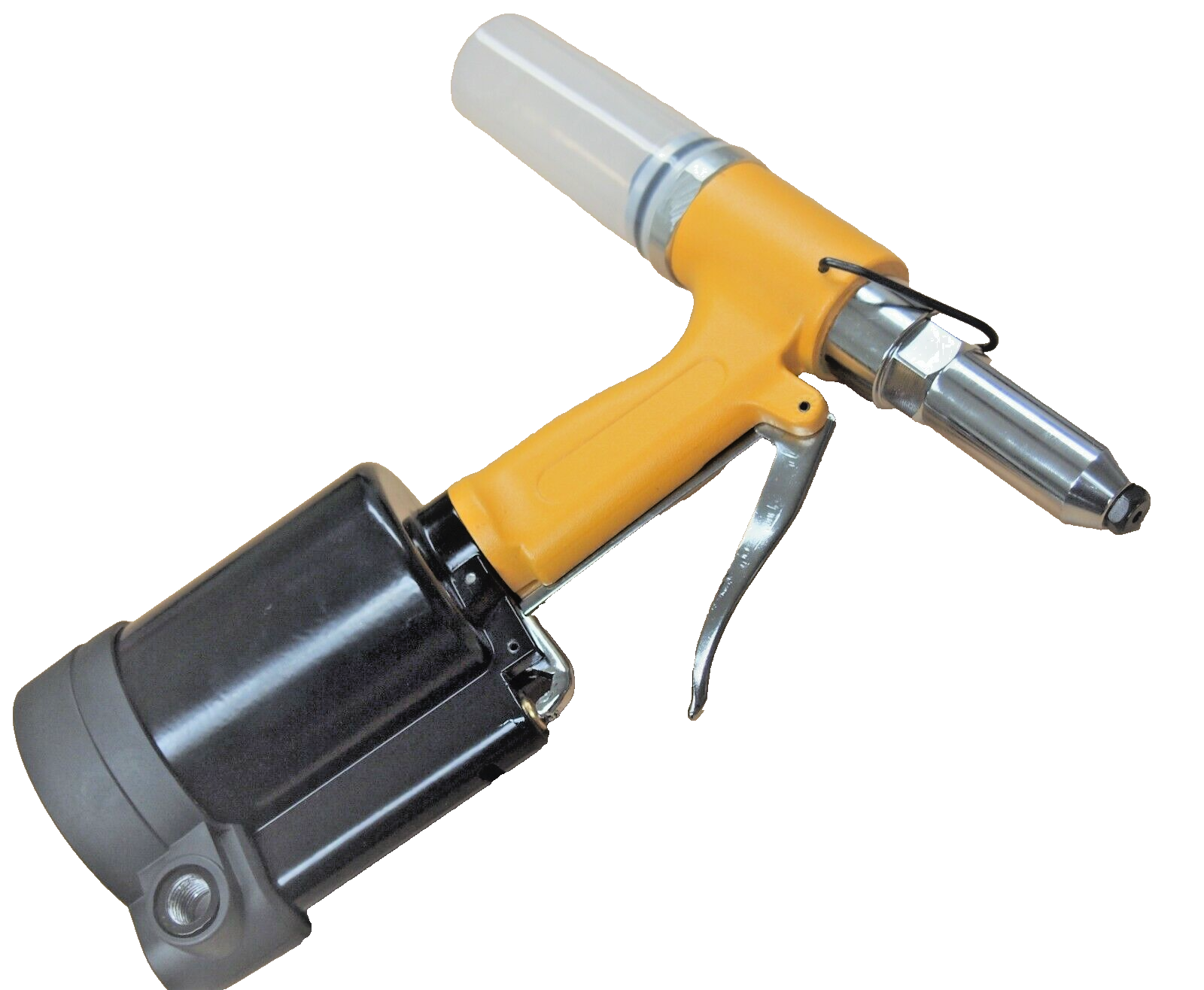 Rivettatrice pneumatica professionale ad aria compressa a batteria con valigetta