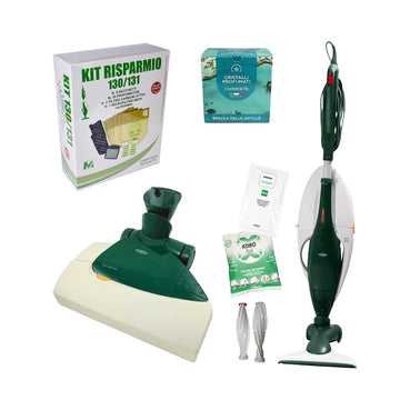 Combo Folletto VK 131 + HD articulated brush + EB350 carpet cleaner (refurbished) 