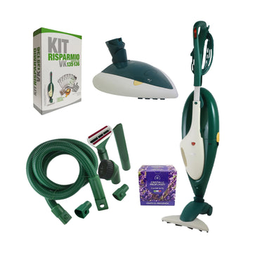Combo Folletto VK 135 +  Kit tubo + Lucidatrice pulilux 515 (ricondizionato)